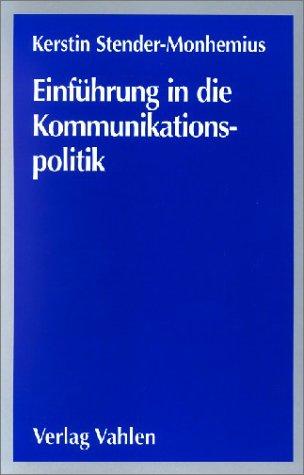 Cover for Einführung in die Kommunikationspolitik.
