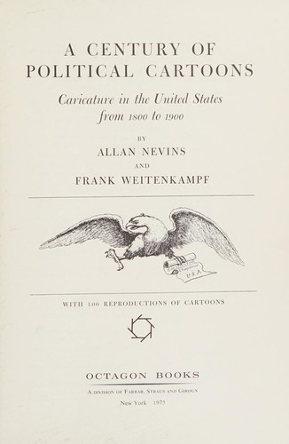 Cover for A century of political cartoons