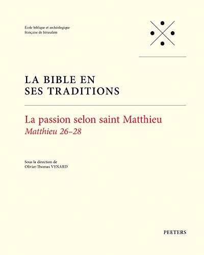 Cover for Passion Selon Saint Matthieu
