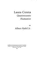 Cover for Laura Cereta, quattrocento humanist