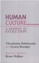Cover for Human Culture and Evolution