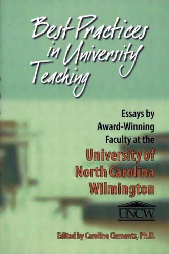 Cover for Best Practices in University Teaching