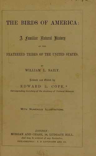 Cover for The birds of America