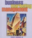 Cover for Business marketing management