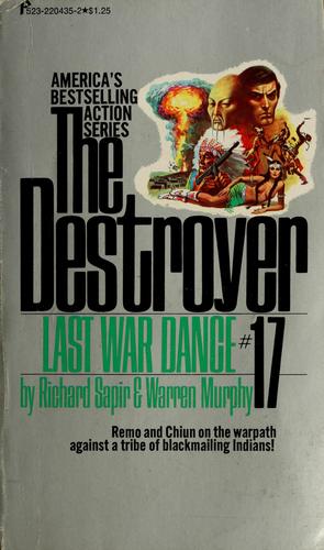 Cover for The destroyer: last war dance