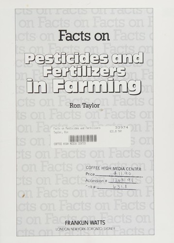 Cover for Facts on Pesticides and Fertilizers in Farming (Facts on Series)