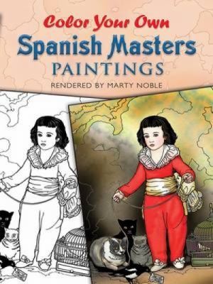 Cover for Color Your Own Spanish Masters Paintings