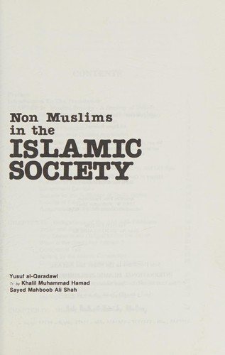 Cover for Non muslims in the Islamic society