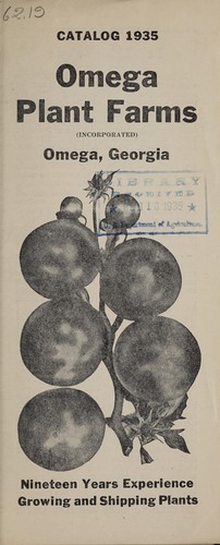 Cover for Catalog 1935