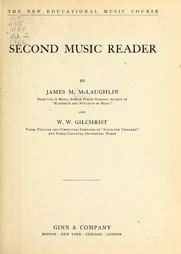 Cover for Second music reader