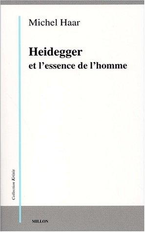Cover for Heidegger et l'essence de l'homme