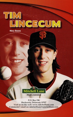 Cover for Tim Lincecum