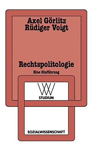 Cover for Rechtspolitologie
