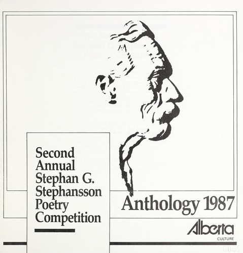 Cover for Second annual Stephan G. Stephansson poetry competition