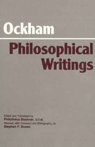 Cover for Philosophical writings