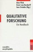 Cover for Qualitative Forschung. Ein Handbuch.