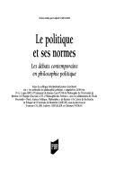 Cover for La politique et ses normes