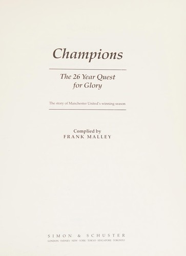 Cover for Champions