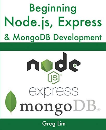 Cover for Beginning Node.js, Express & MongoDB Development