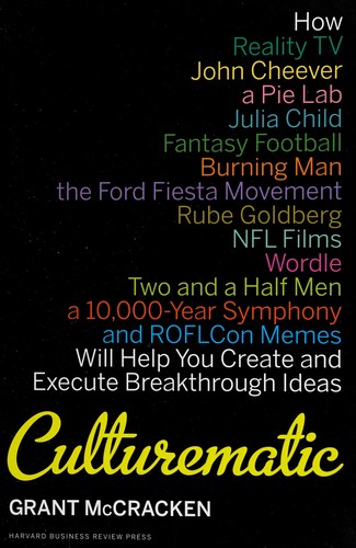 Cover for Culturematic