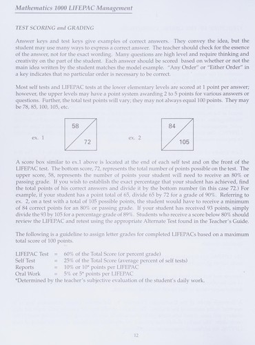 Cover for Lifepac Math Grade 10