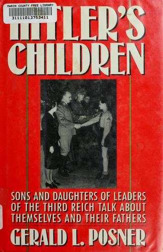 Cover for Hitler's children