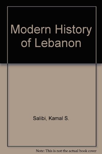 Cover for The modern history of Lebanon