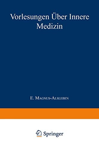 Cover for Vorlesungen über Innere Medizin