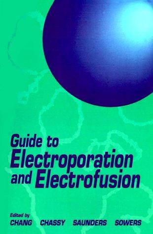 Cover for Guide to Electroportion and Electrofusion