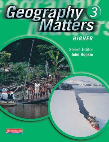 Cover for Geography Matters
