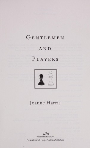 Cover for Gentlemen and players