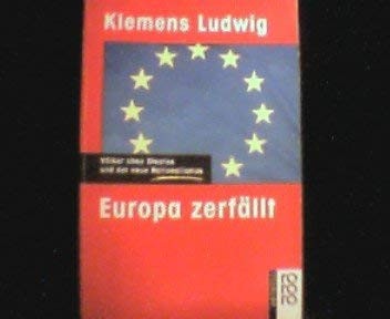 Cover for Europa zerfällt