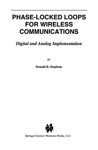 Cover for Phase-Locked Loops for Wireless Communications