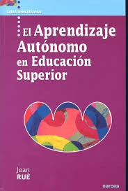 Cover for El aprendizaje autónomo en educación superior