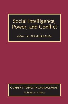 Cover for Social Intelligence, Power, and Conflict : Volume 17