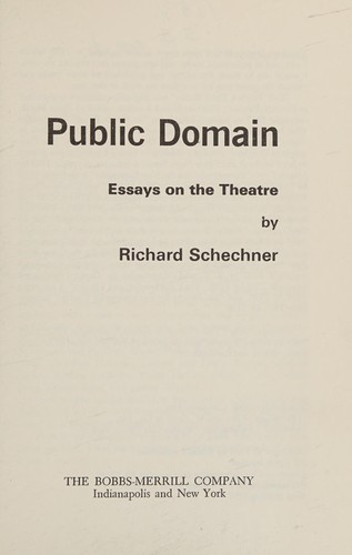 Cover for Public domain