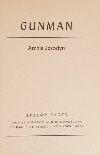 Cover for Gunman