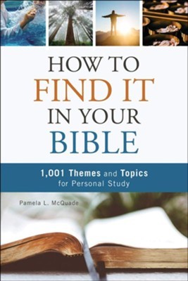 Cover for How to Find It in Your Bible
