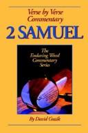 Cover for 2 Samuel Commentary