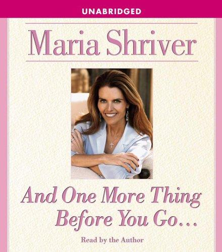 Cover for And One More Thing Before You Go...