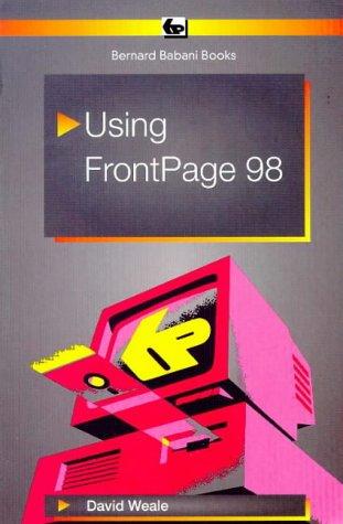 Cover for Using FrontPage 98