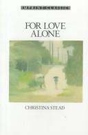 Cover for For Love Alone