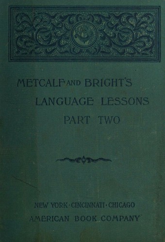 Cover for LANGUAGE LESSONS, Part Two