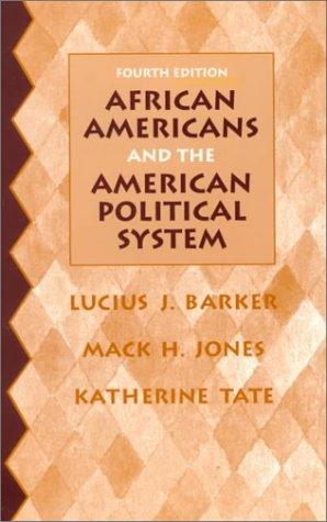 Cover for African Americans and the American political system