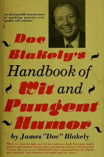 Cover for Doc Blakely's handbook of wit and pungent humor
