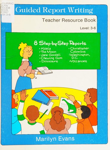 Cover for Guided report writing