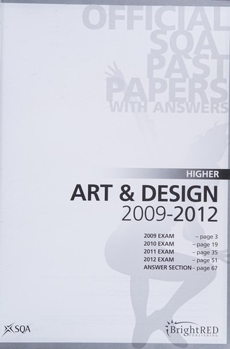 Cover for Higher Art and Design 2008-2012