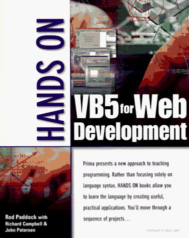 Cover for Hands on VB5 for Web development