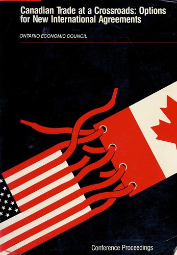 Cover for Canadian trade at a crossroads