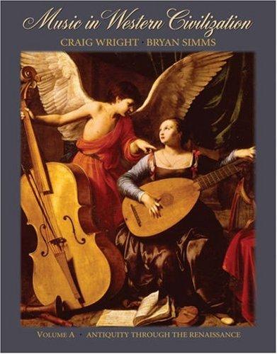 Cover for Music in Western Civilization, Volume A